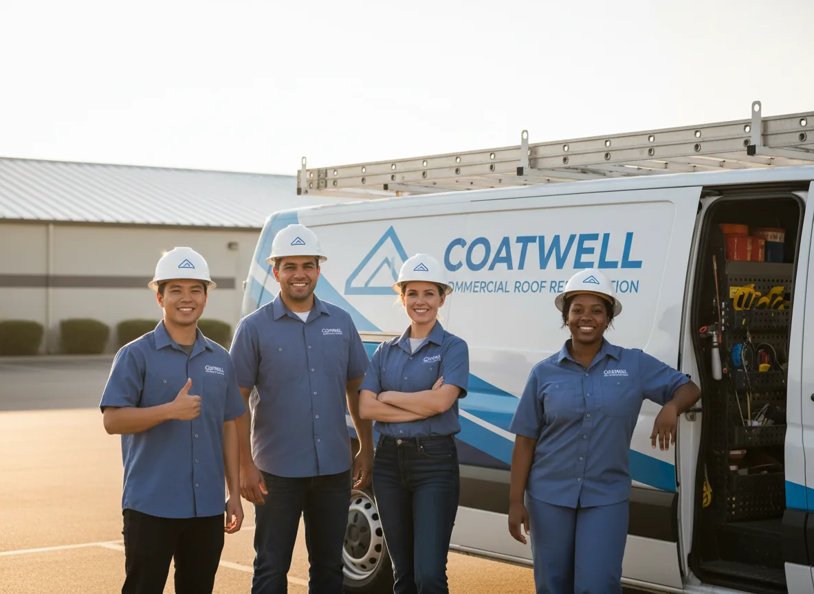 Commercial roof coating company in Pleasantville, PA